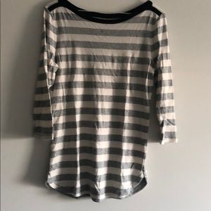 GAP The Bowery Super Soft Boat Neck Long Sleeve